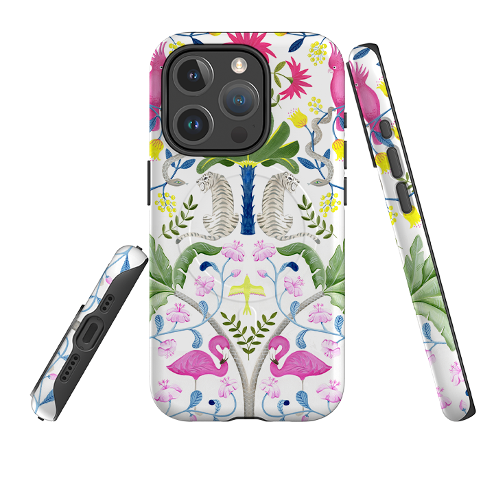iPhone MagSafe Tough Case - Animal Pattern By Bex Parkin