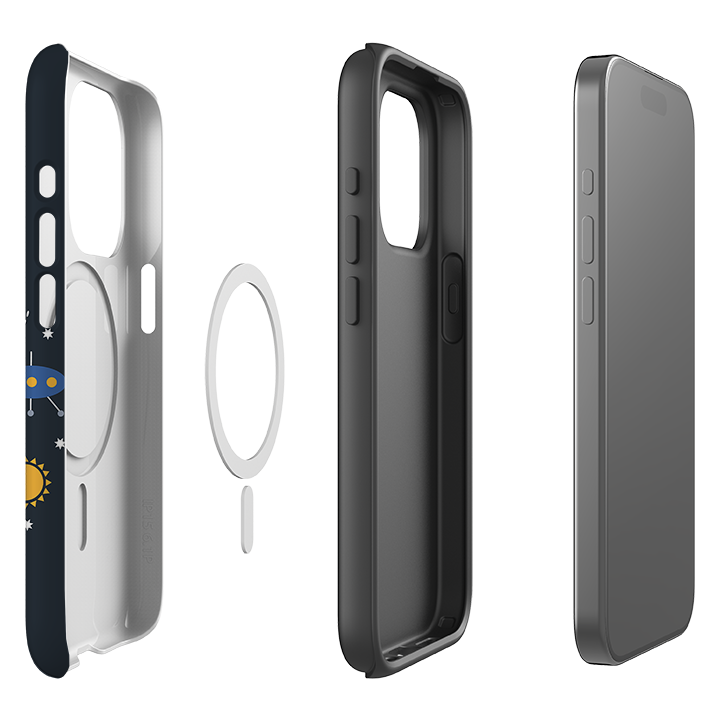 iPhone MagSafe Tough Case -  Astro Cat