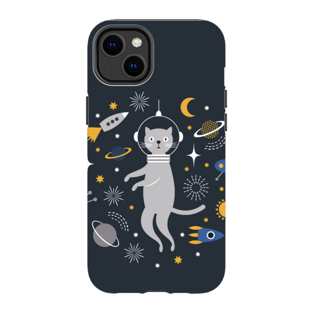 iPhone MagSafe Tough Case -  Astro Cat
