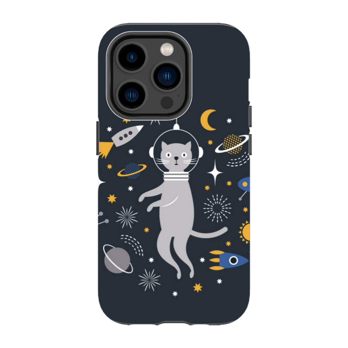 iPhone MagSafe Tough Case -  Astro Cat