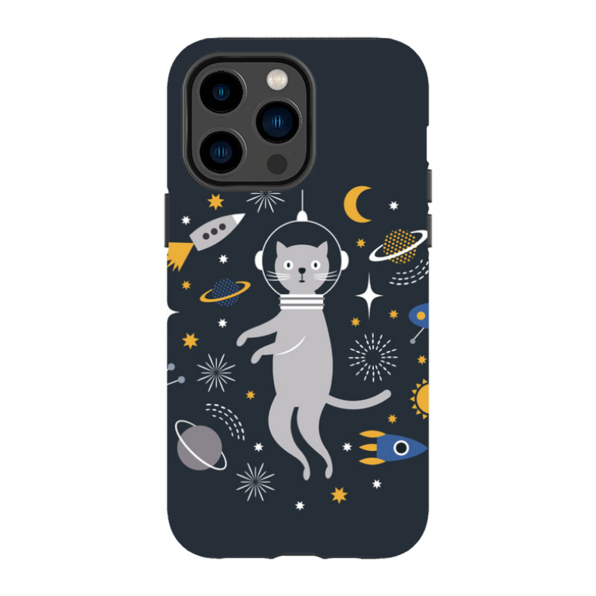 iPhone MagSafe Tough Case -  Astro Cat