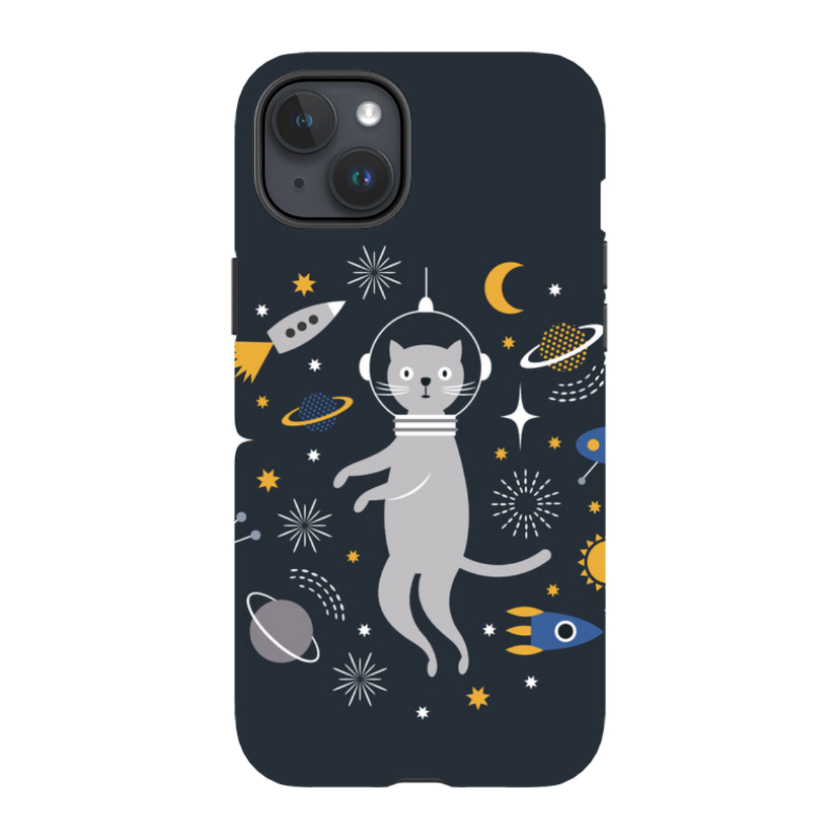 iPhone MagSafe Tough Case -  Astro Cat