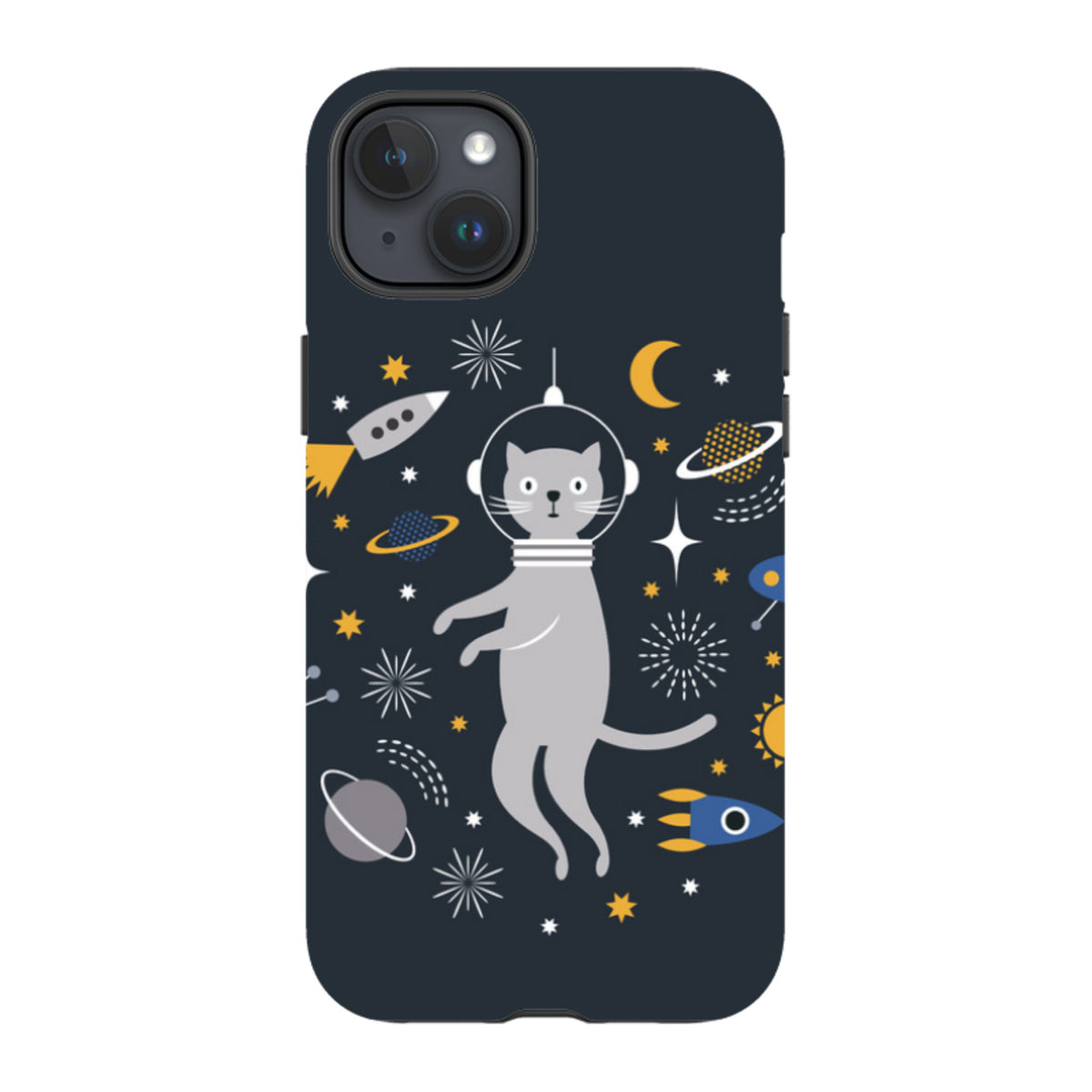 iPhone MagSafe Tough Case -  Astro Cat