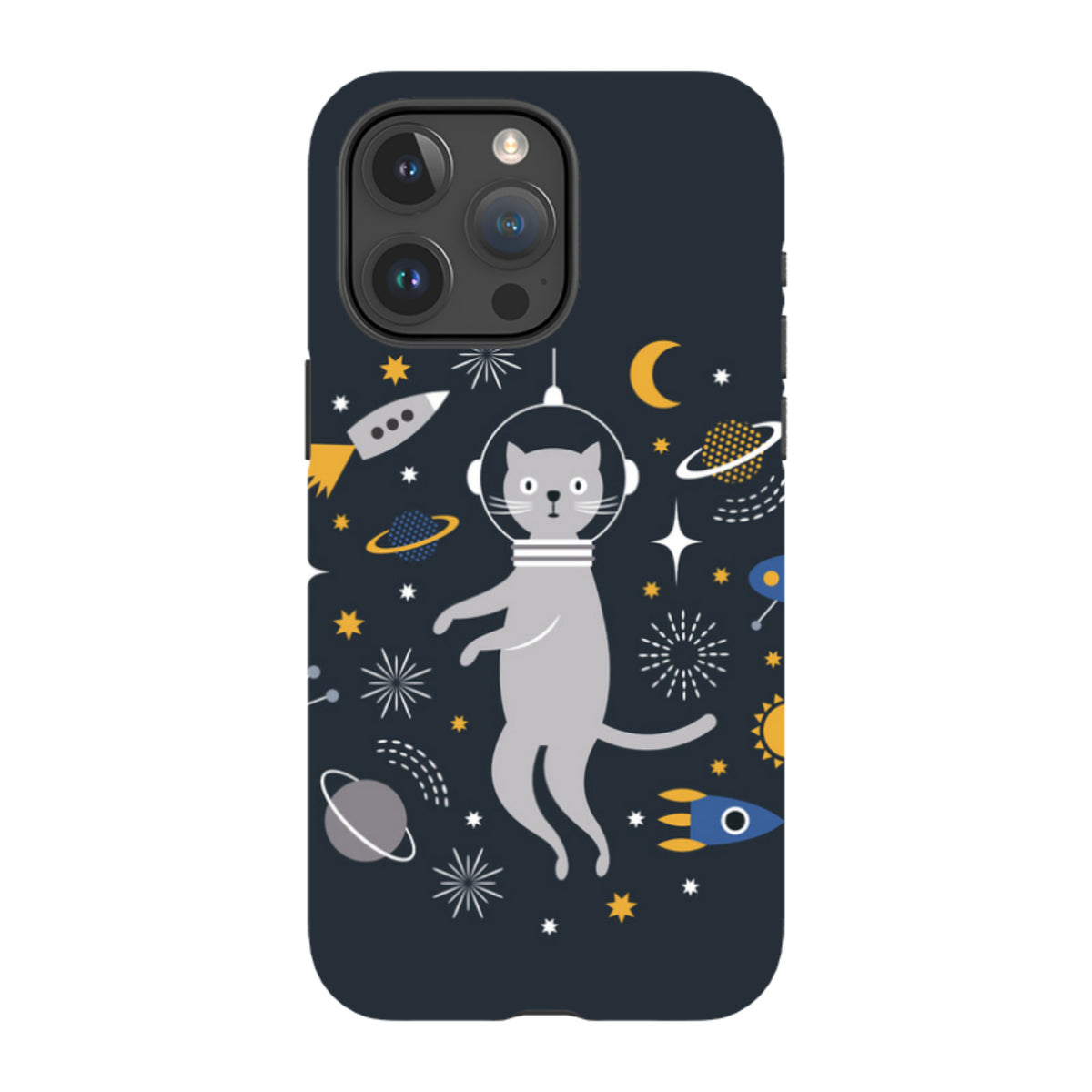 iPhone MagSafe Tough Case -  Astro Cat