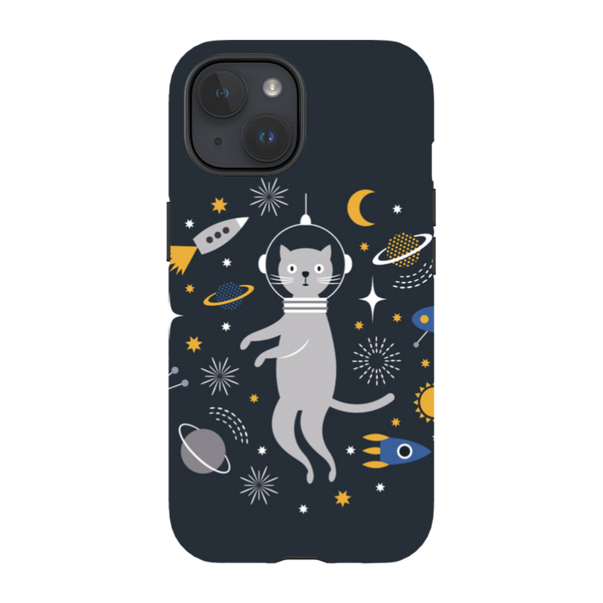 iPhone MagSafe Tough Case -  Astro Cat