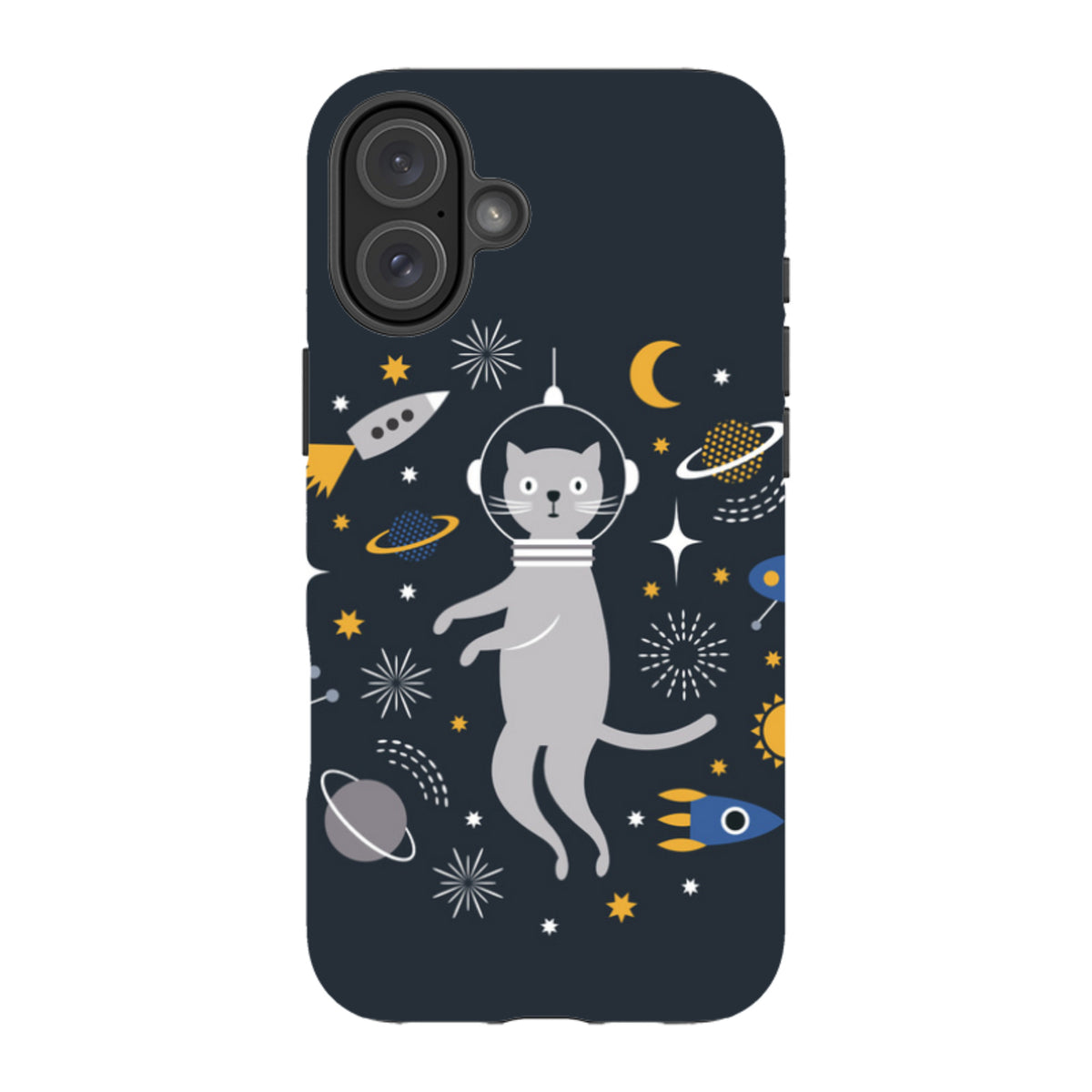 iPhone MagSafe Tough Case -  Astro Cat