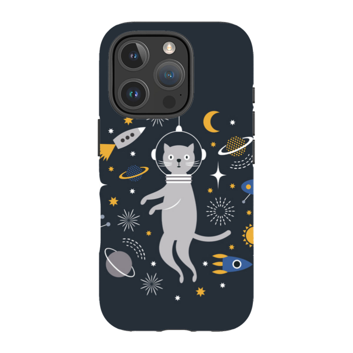 iPhone MagSafe Tough Case -  Astro Cat