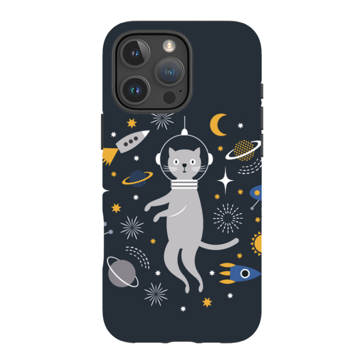 iPhone MagSafe Tough Case -  Astro Cat