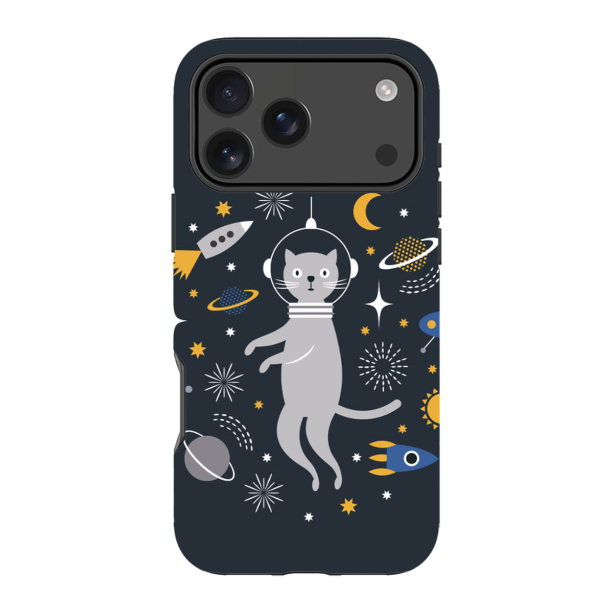 iPhone MagSafe Tough Case -  Astro Cat