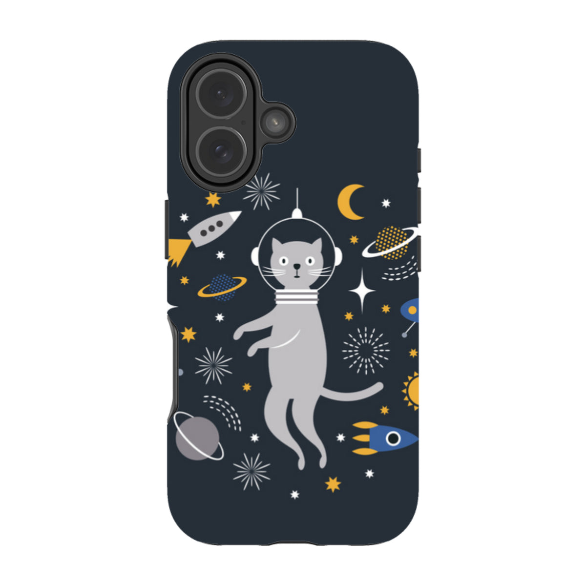 iPhone MagSafe Tough Case -  Astro Cat
