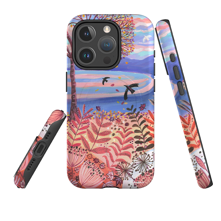 iPhone MagSafe Tough Case - Autumn Coast By Mary Stubberfield