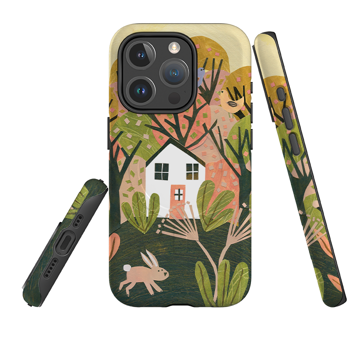 iPhone MagSafe Tough Case - Autumn Cottage By Tracey English
