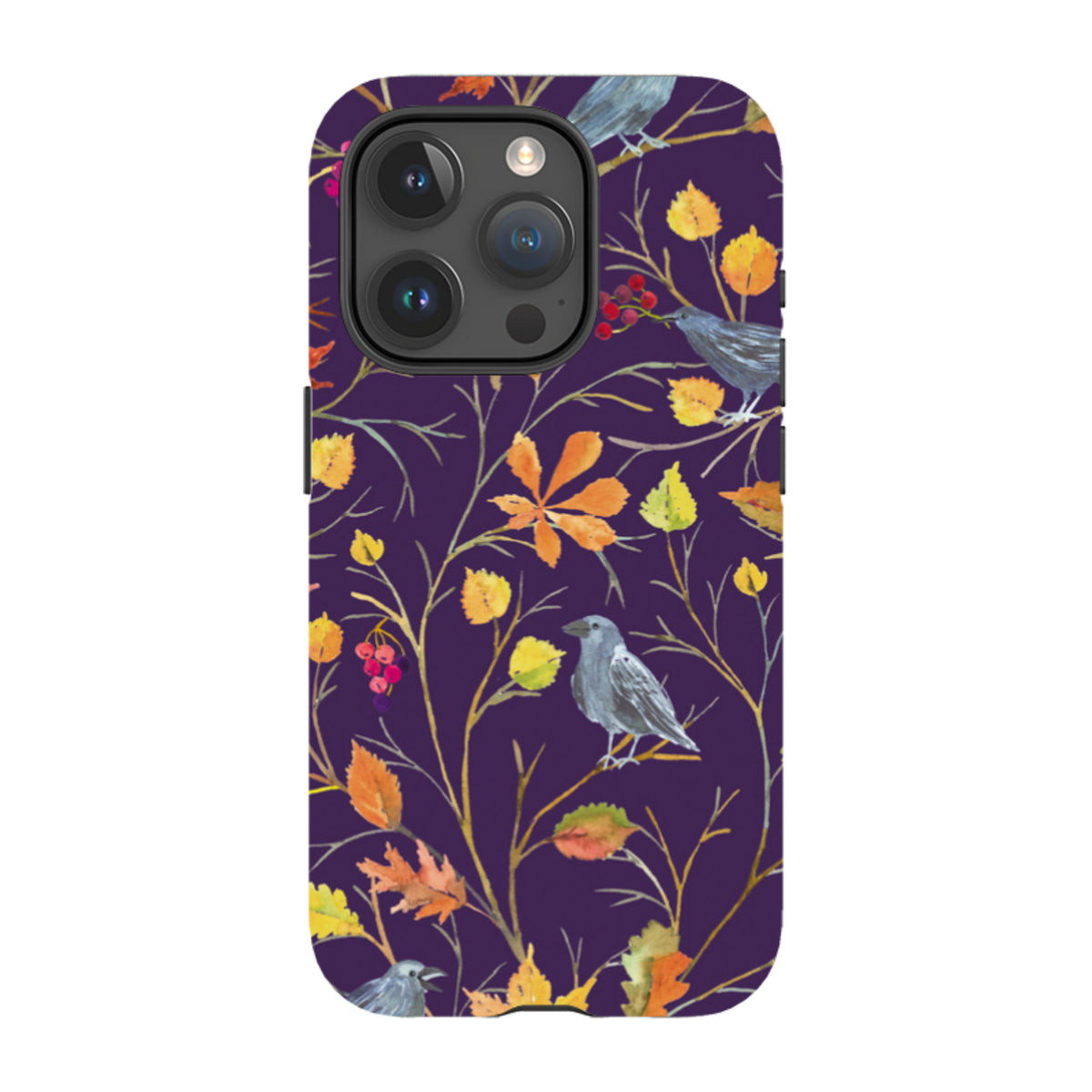 iPhone MagSafe Tough Case -  Autumn Pattern By Elisabeth Haager