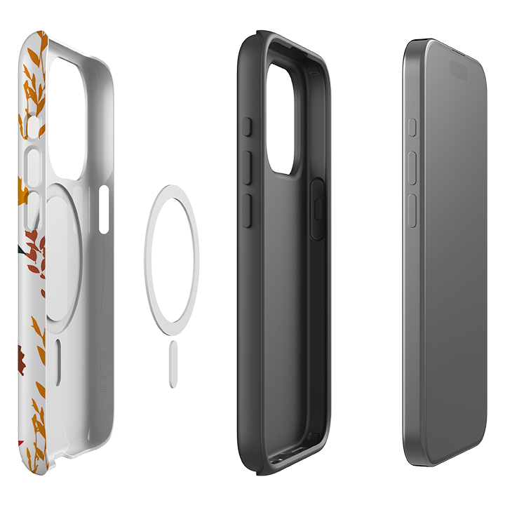 iPhone MagSafe Tough Case - Autumn Pattern