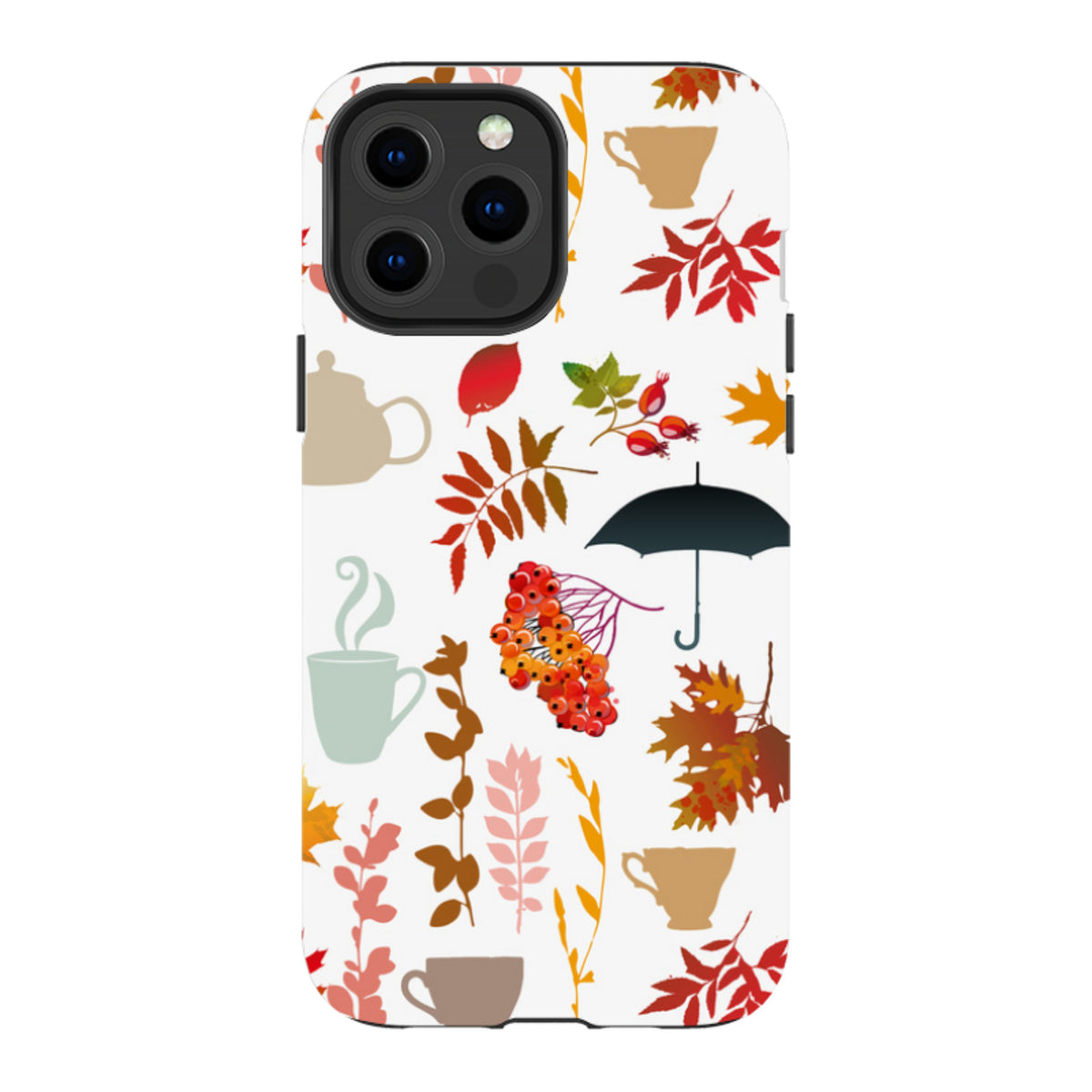 iPhone MagSafe Tough Case - Autumn Pattern