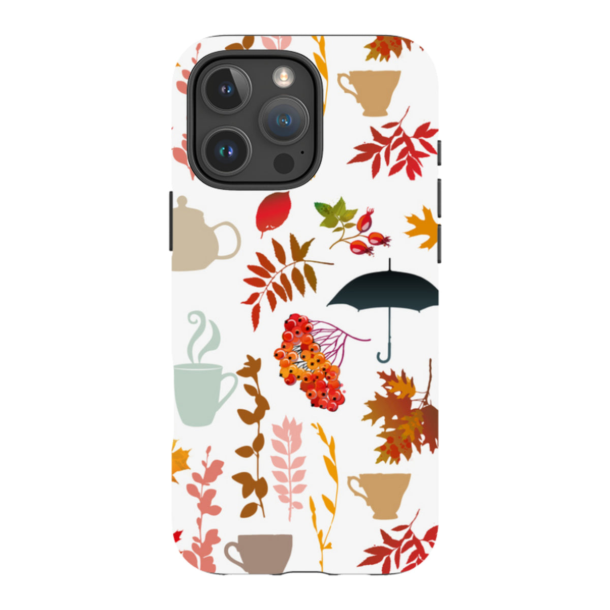 iPhone MagSafe Tough Case - Autumn Pattern