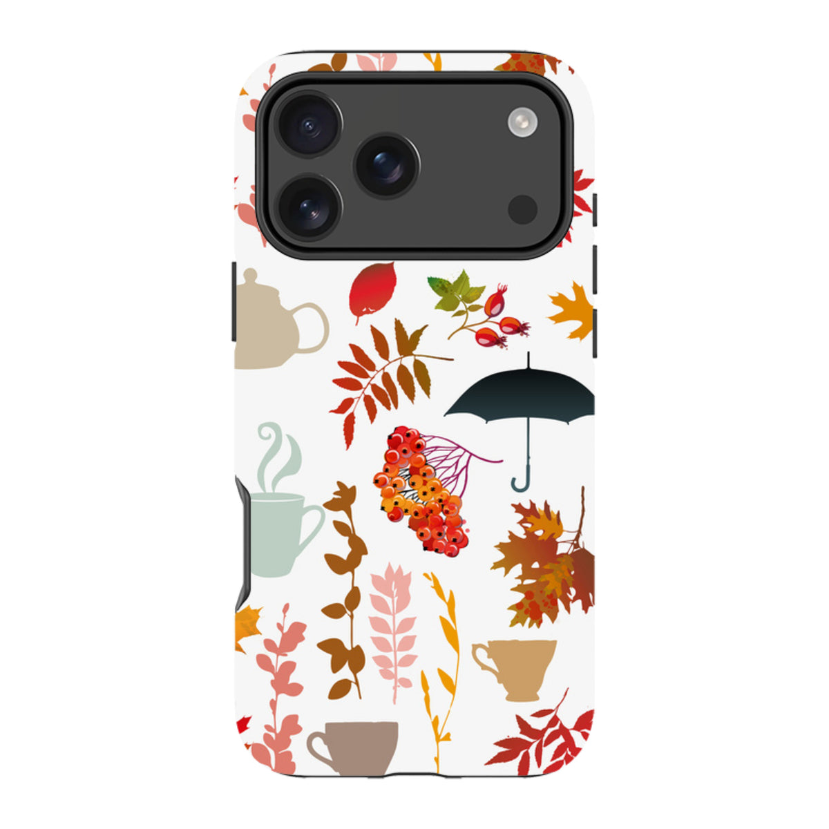 iPhone MagSafe Tough Case - Autumn Pattern