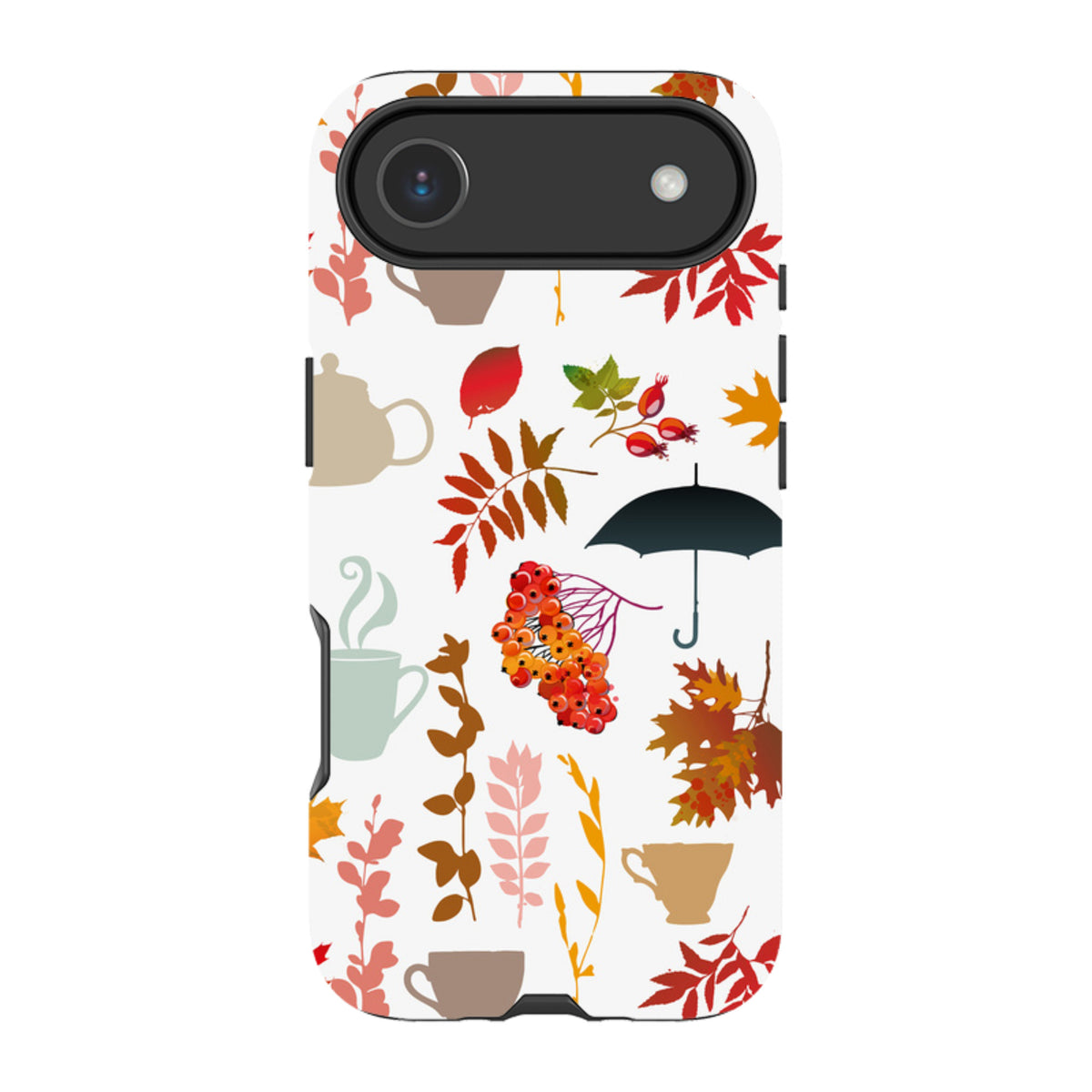 iPhone MagSafe Tough Case - Autumn Pattern