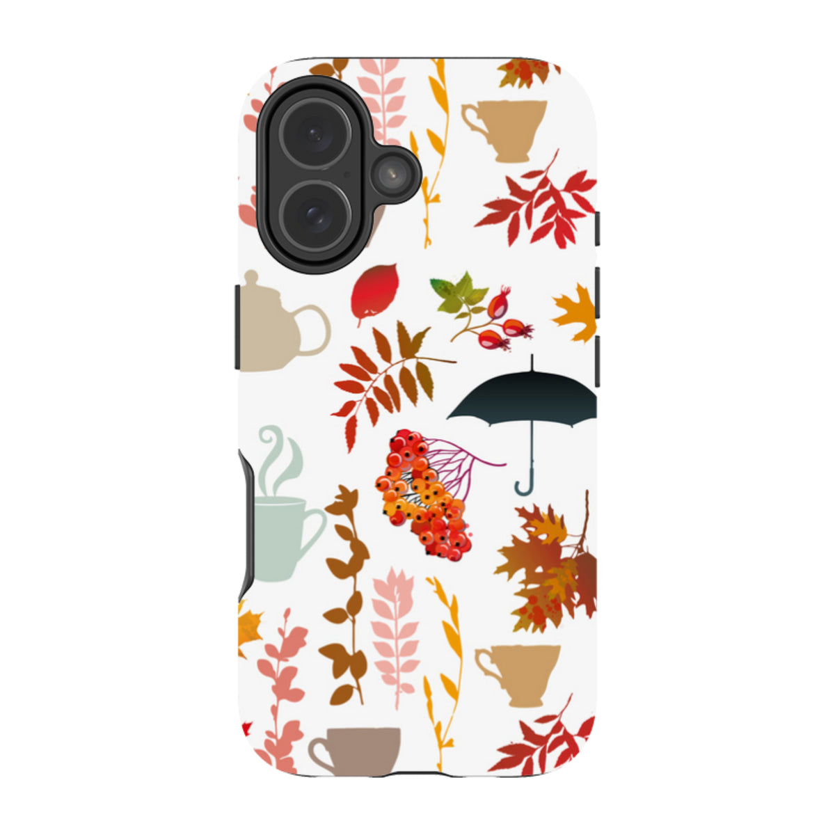 iPhone MagSafe Tough Case - Autumn Pattern