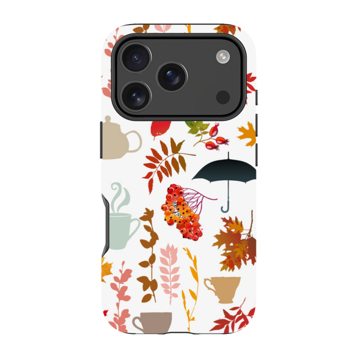 iPhone MagSafe Tough Case - Autumn Pattern