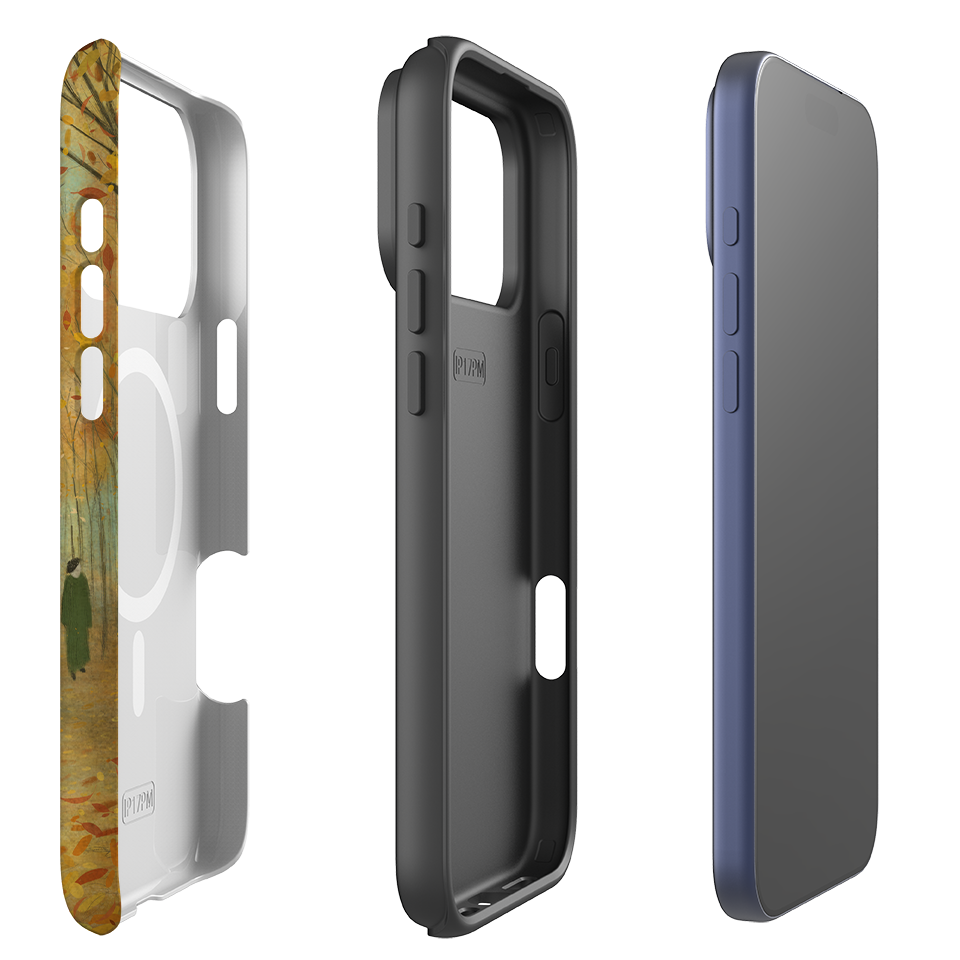 iPhone MagSafe Tough Case - Autumn Walk By Maja Lindberg