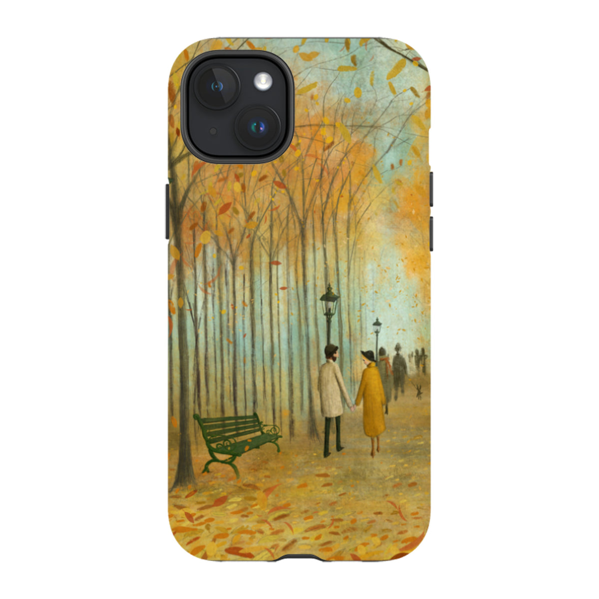 iPhone MagSafe Tough Case - Autumn Walk By Maja Lindberg