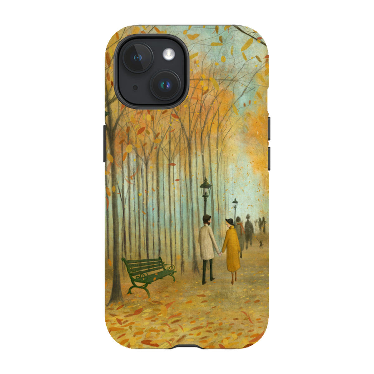 iPhone MagSafe Tough Case - Autumn Walk By Maja Lindberg