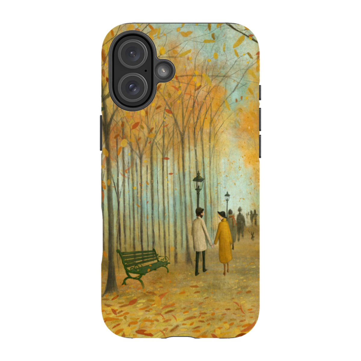 iPhone MagSafe Tough Case - Autumn Walk By Maja Lindberg