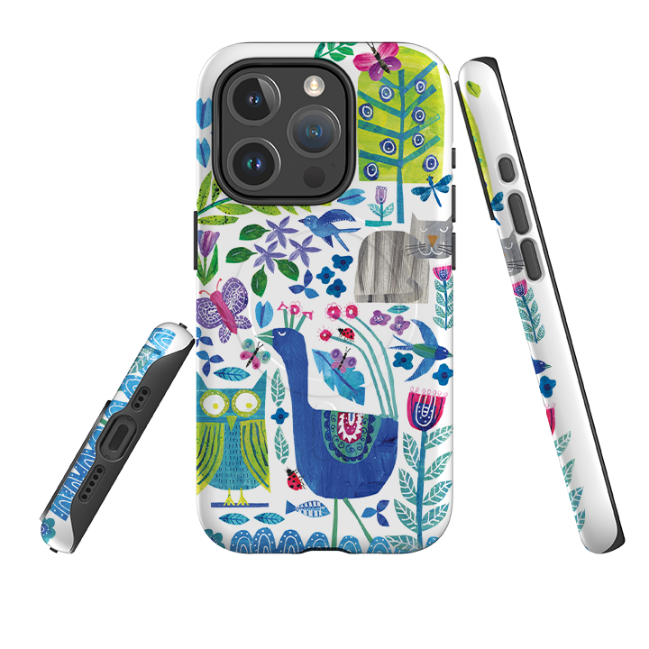 iPhone MagSafe Tough Case - Back Garden By Tracey English