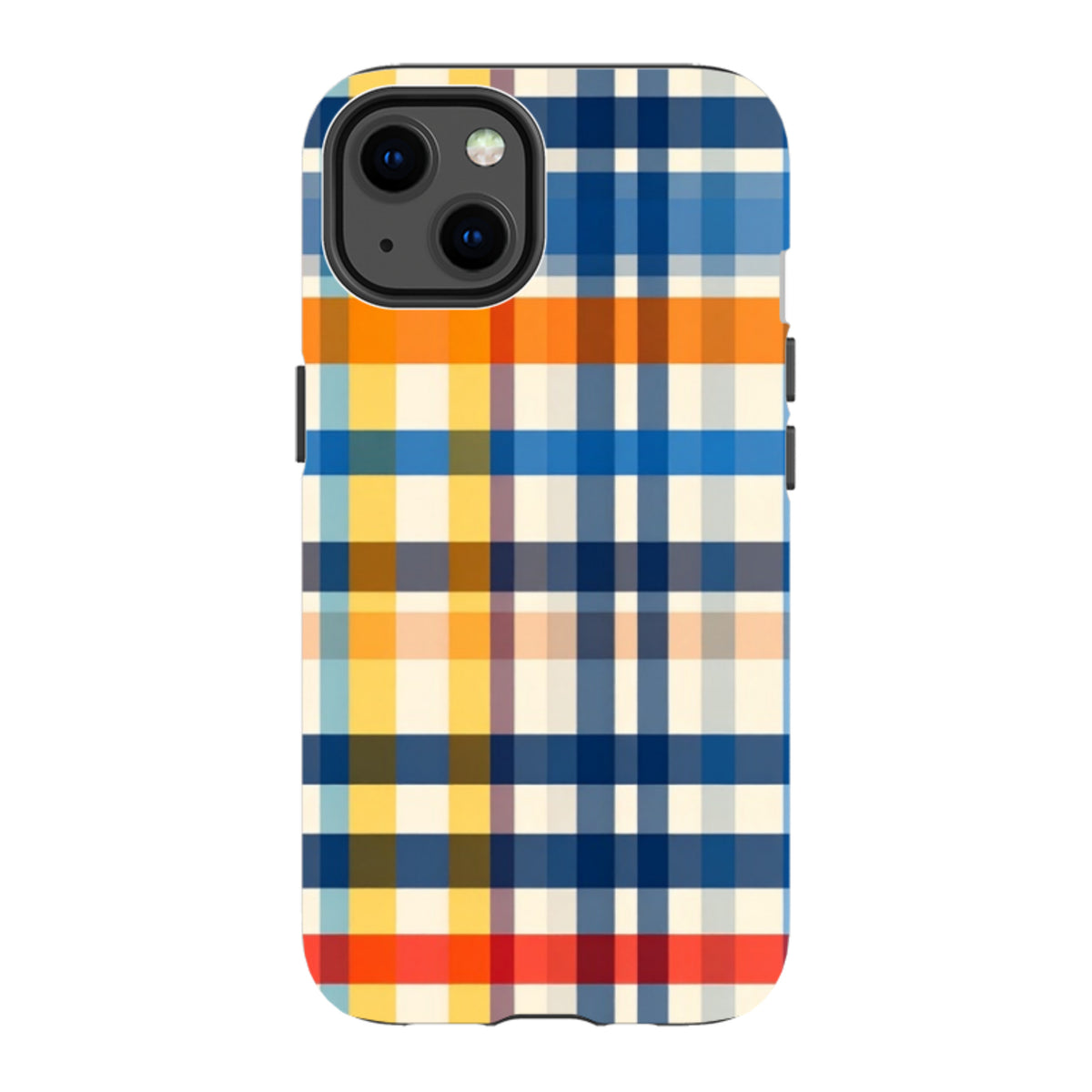 iPhone MagSafe Tough Case - Barcelona Gingham
