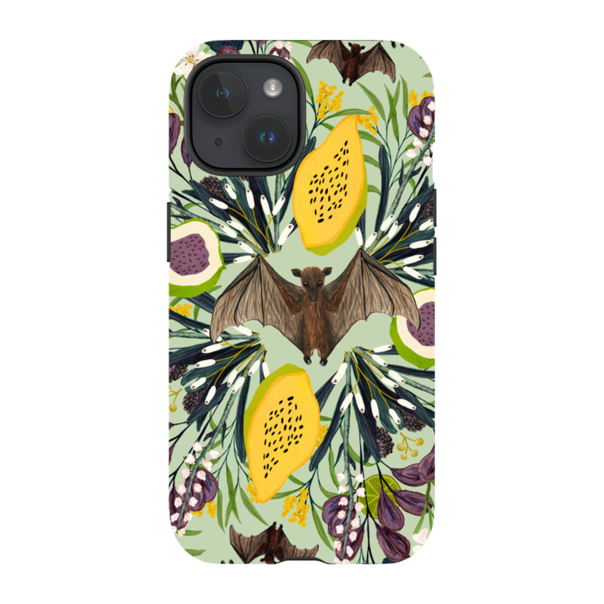 iPhone MagSafe Tough Case - Bats By Katherine Quinn