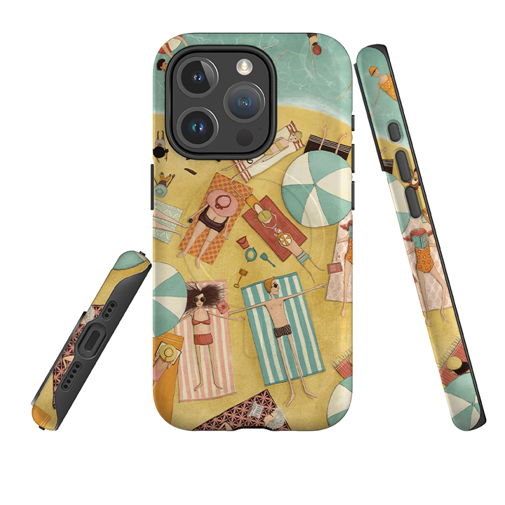 iPhone MagSafe Tough Case - Beach Day By Maja Lindberg