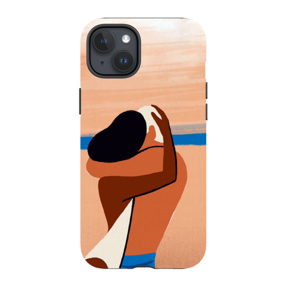 iPhone MagSafe Tough Case -  Beach Lover By Paul Thurlby