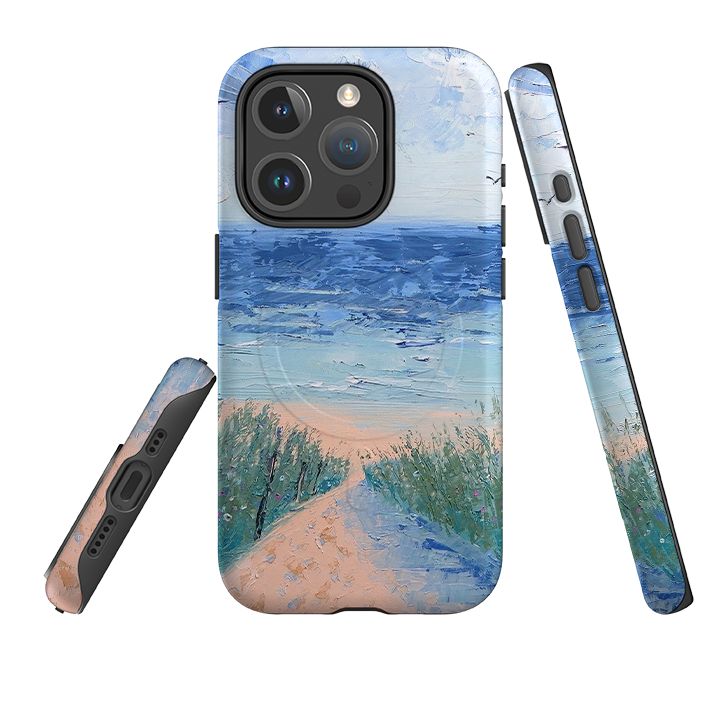 iPhone MagSafe Tough Case - Beach Path By Mary Stubberfield