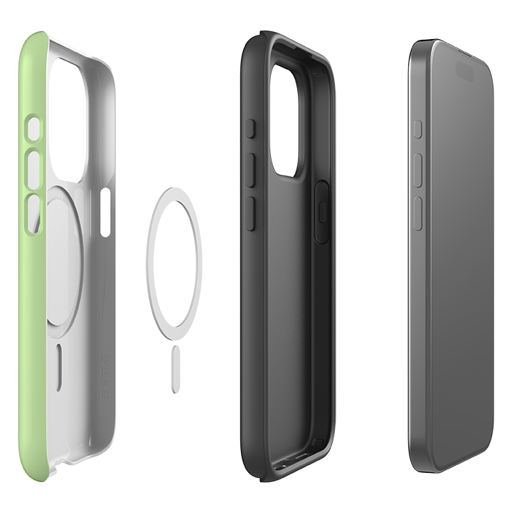 iPhone MagSafe Tough Case -  Bee I Mint