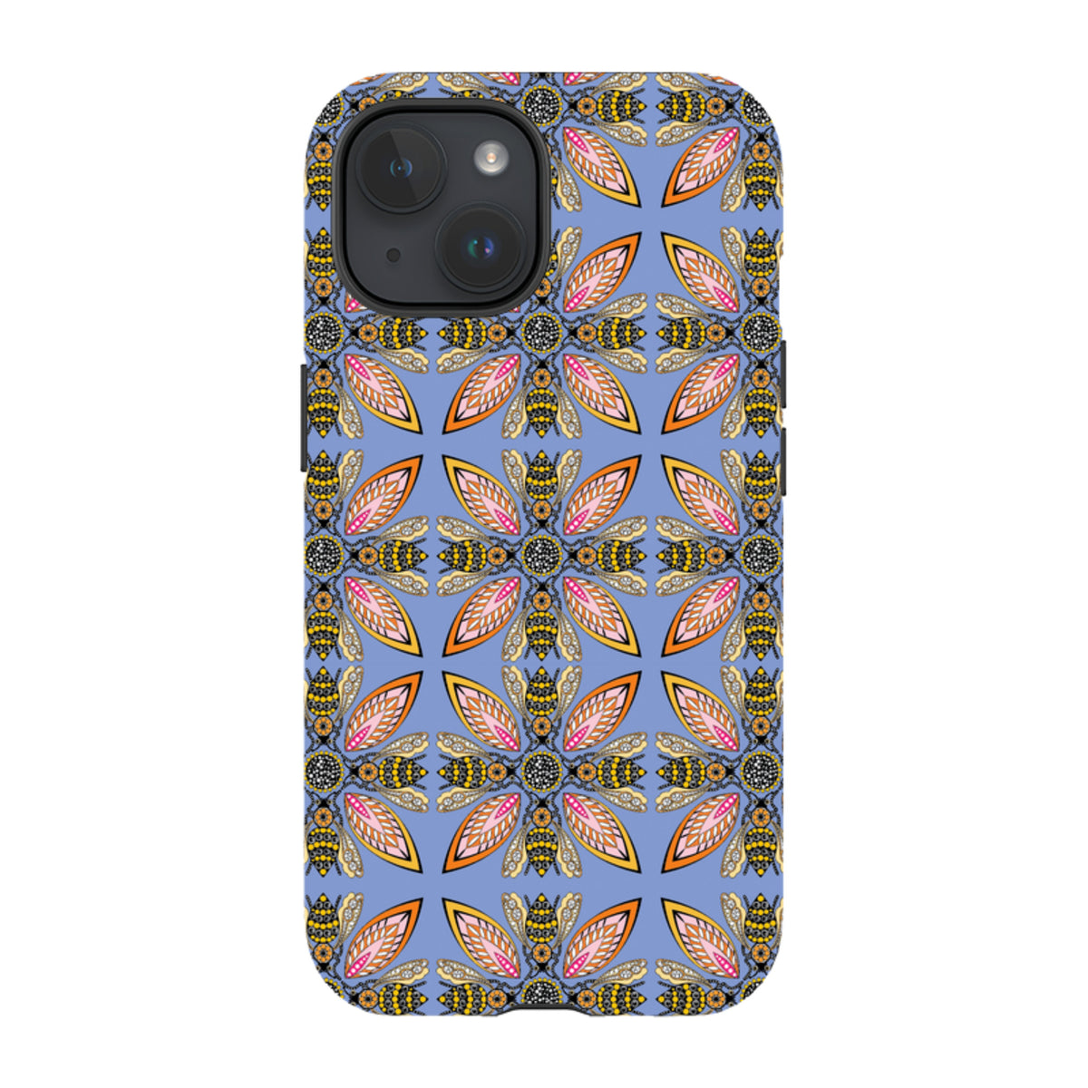 iPhone MagSafe Tough Case -  Bees By Patternista