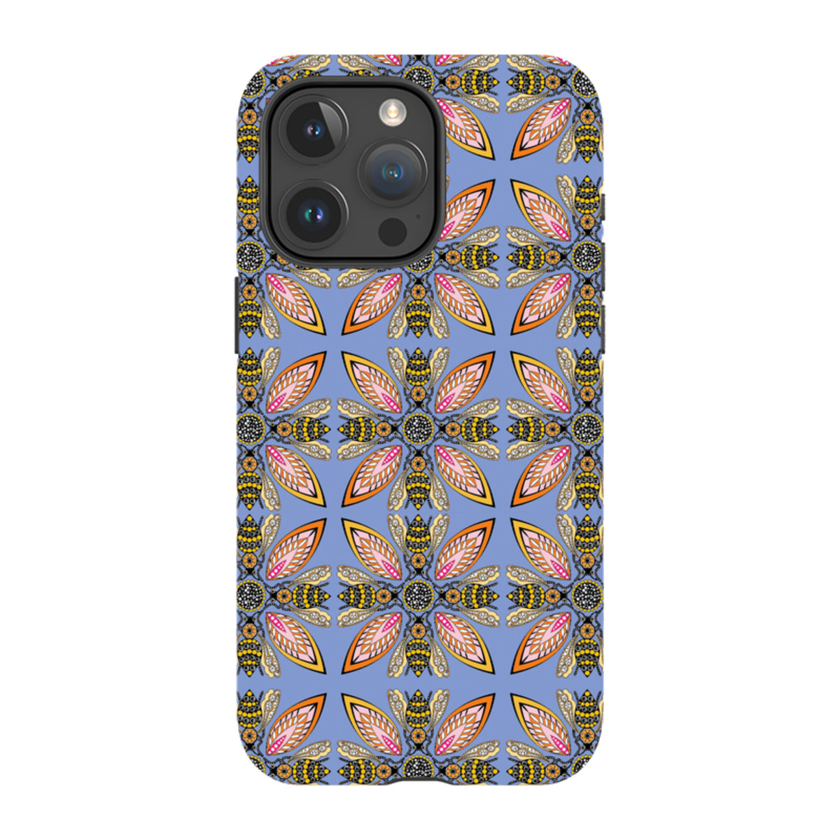 iPhone MagSafe Tough Case -  Bees By Patternista