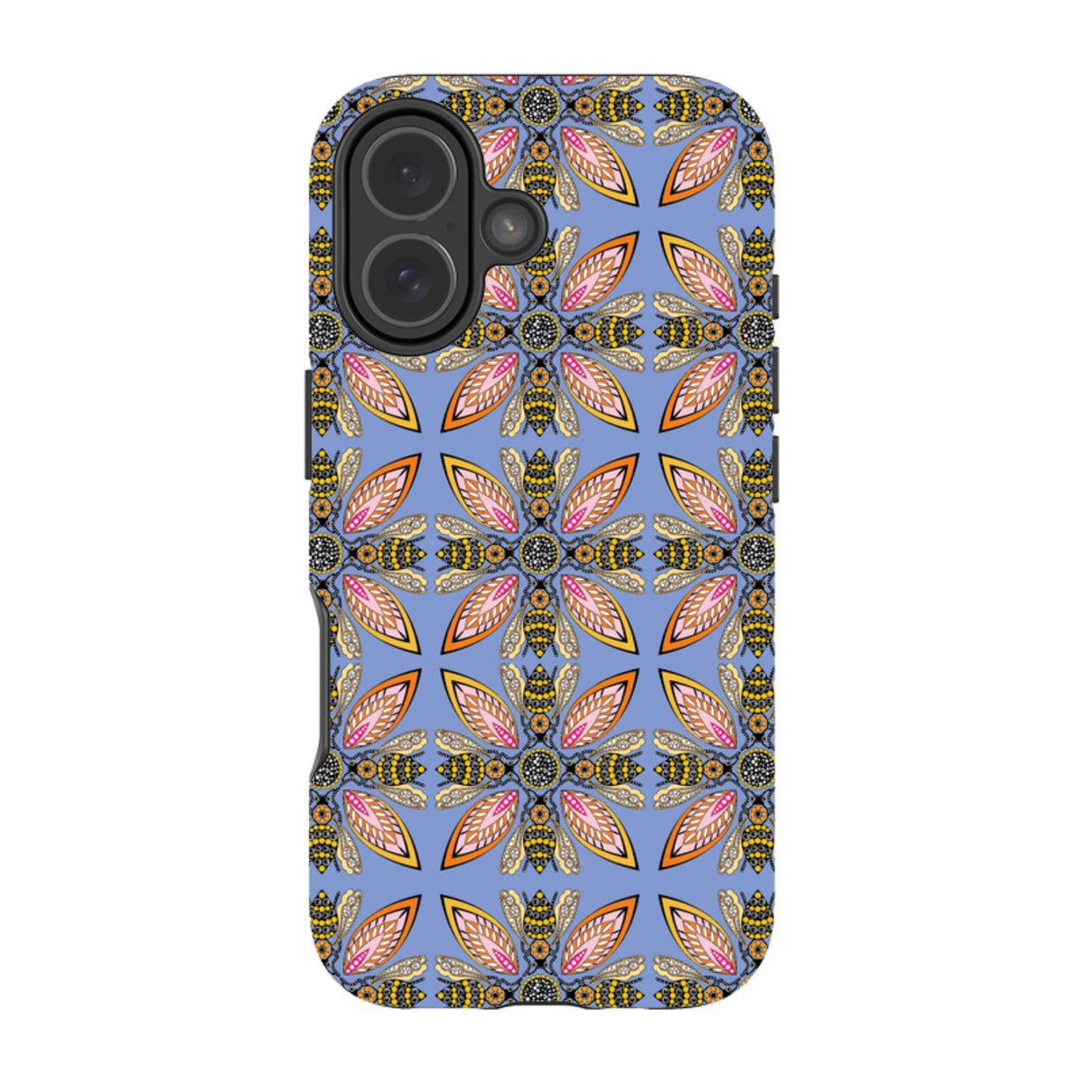 iPhone MagSafe Tough Case -  Bees By Patternista
