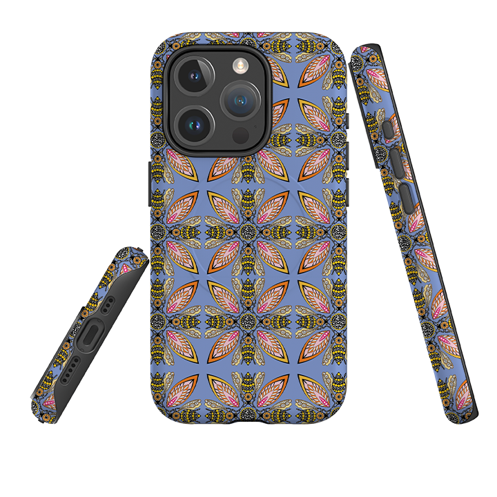 iPhone MagSafe Tough Case -  Bees By Patternista