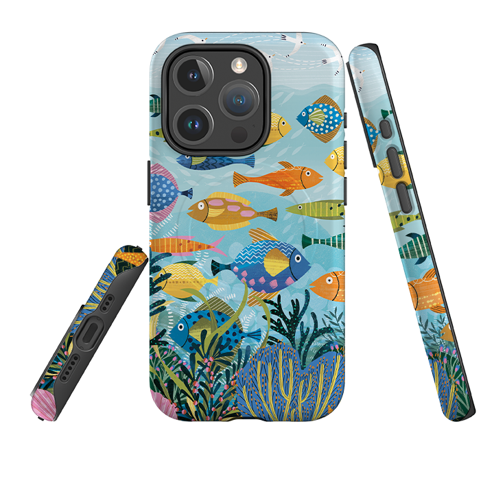 iPhone MagSafe Tough Case - Beneath The Waves I By Ali Brookes
