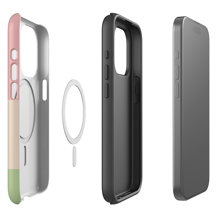 iPhone MagSafe Tough Case -  Big Bow Chroma II