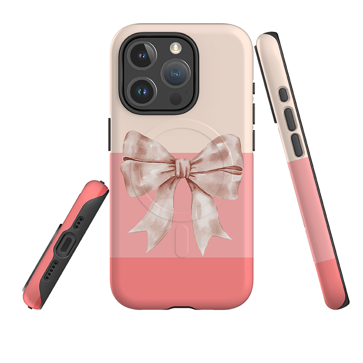 iPhone MagSafe Tough Case -  Big Bow Chroma III