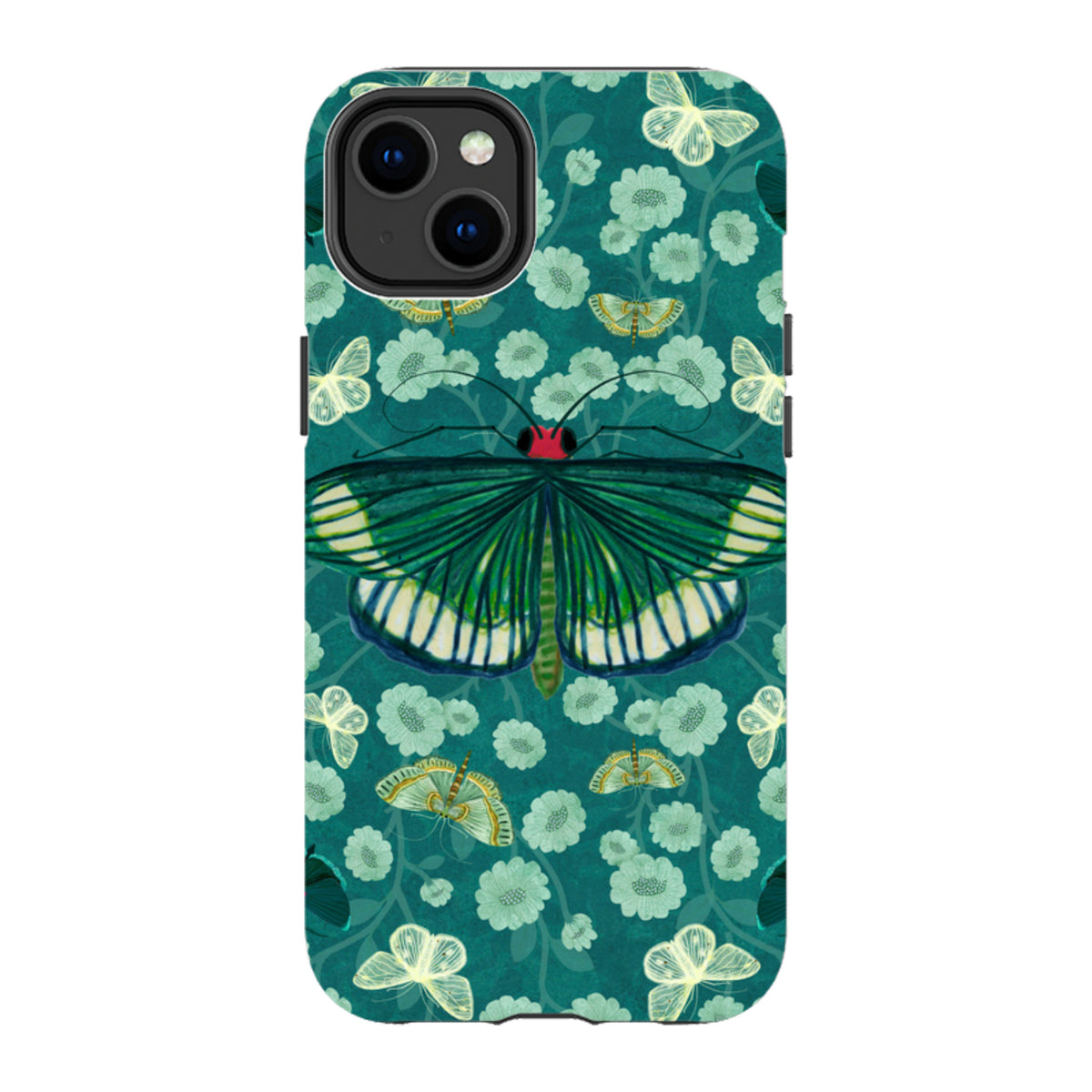 iPhone MagSafe Tough Case - Big Moth 2 By Katherine Quinn