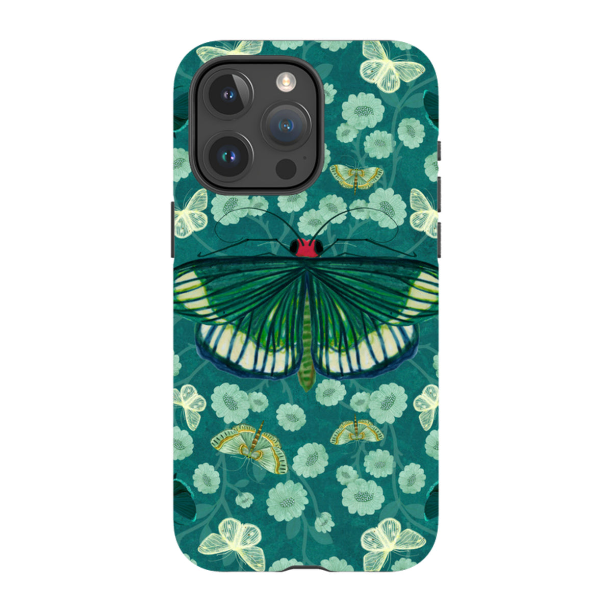 iPhone MagSafe Tough Case - Big Moth 2 By Katherine Quinn
