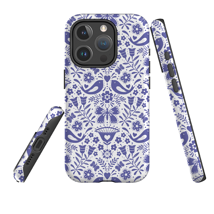 iPhone MagSafe Tough Case -  Bird Pattern III By Suzy Taylor