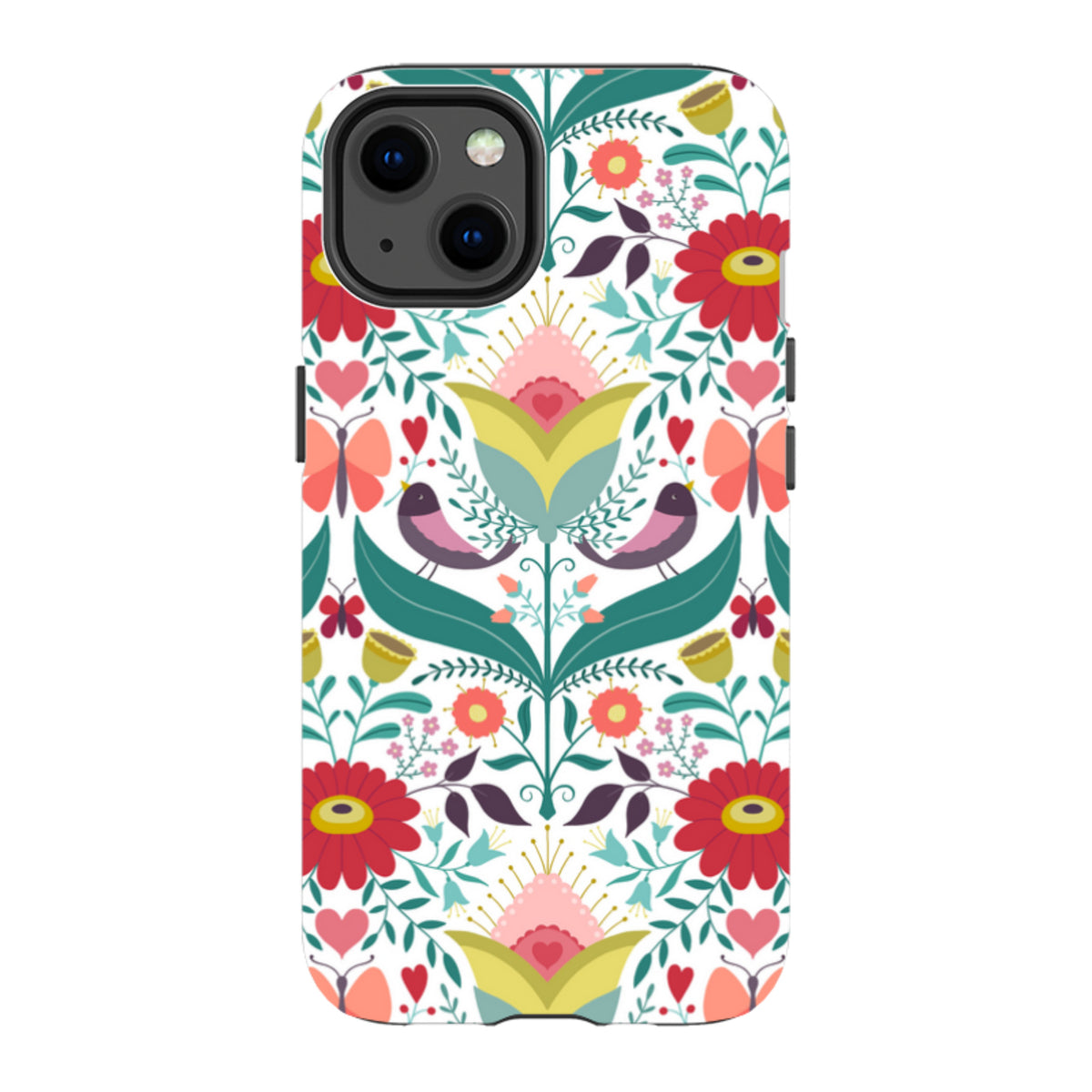 iPhone MagSafe Tough Case -  Bird Pattern IV By Suzy Taylor