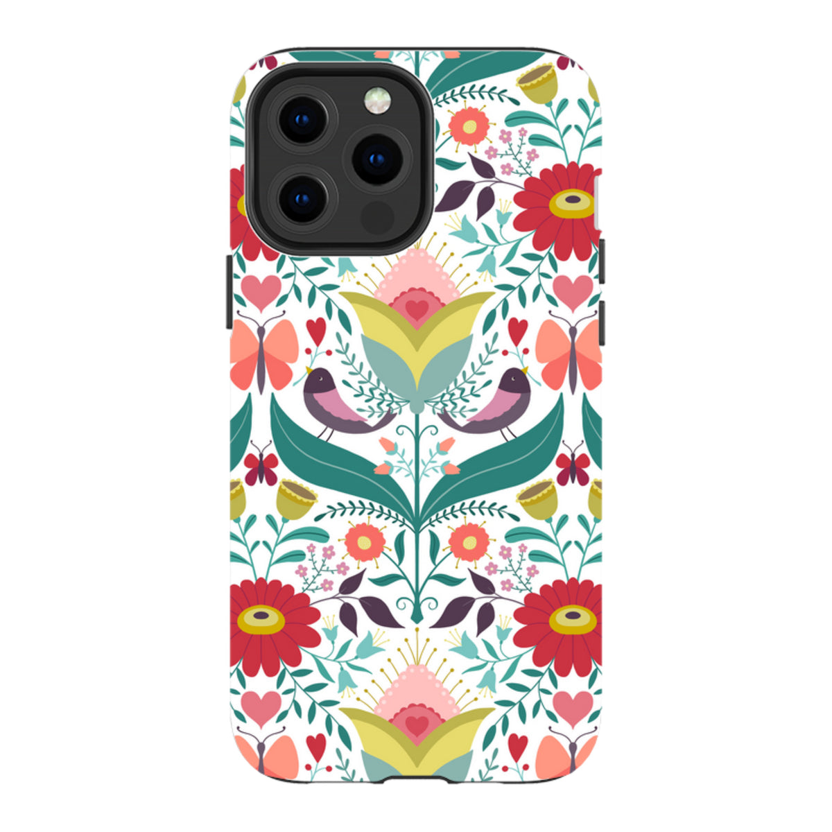 iPhone MagSafe Tough Case -  Bird Pattern IV By Suzy Taylor