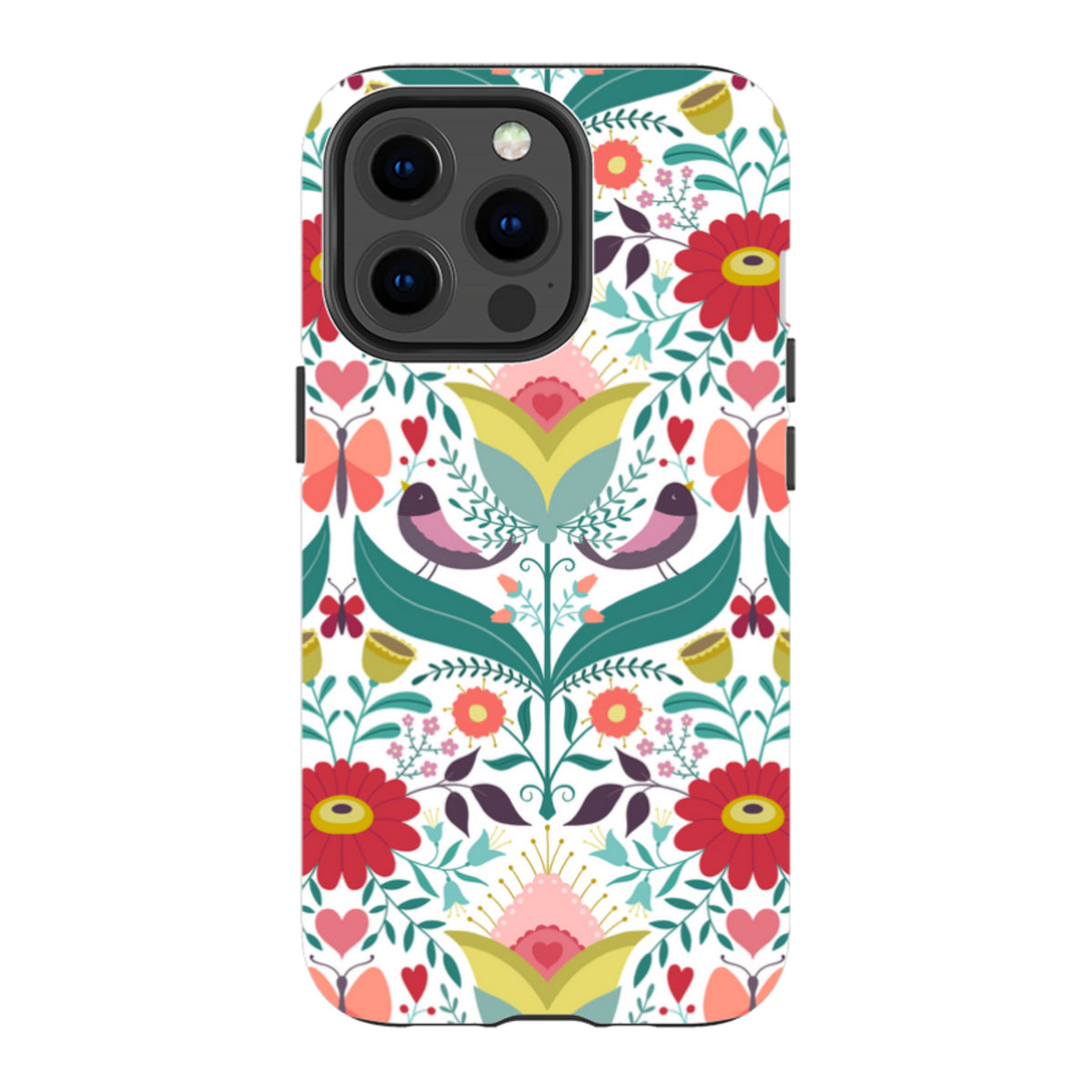 iPhone MagSafe Tough Case -  Bird Pattern IV By Suzy Taylor