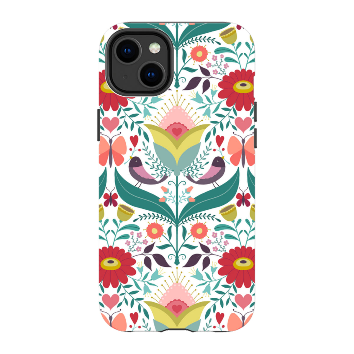 iPhone MagSafe Tough Case -  Bird Pattern IV By Suzy Taylor