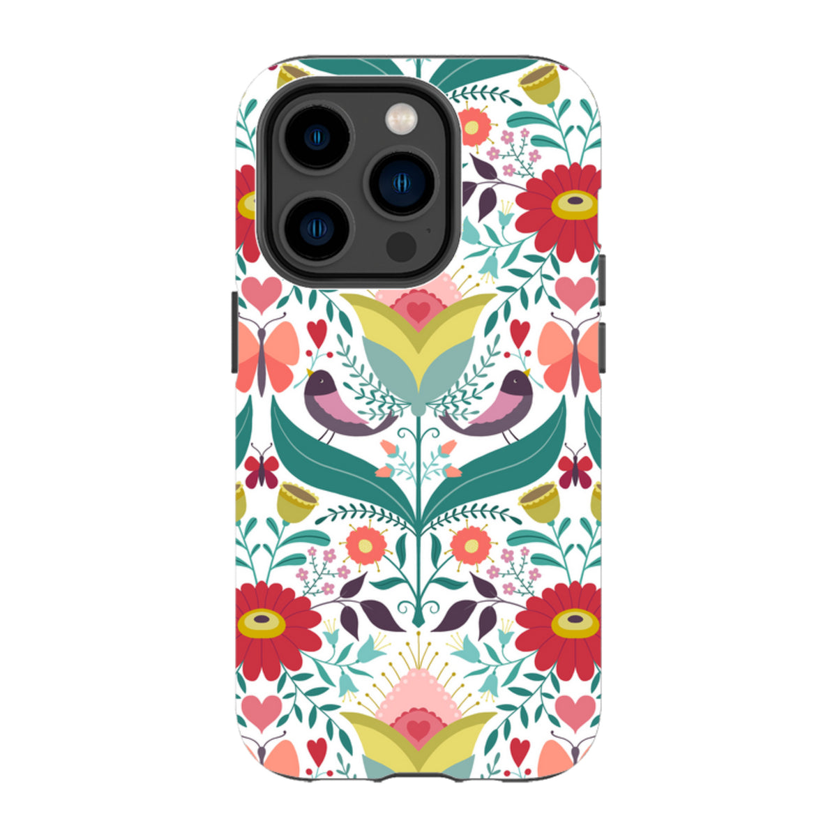 iPhone MagSafe Tough Case -  Bird Pattern IV By Suzy Taylor